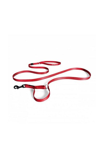 Ezydog Vario 4 Lite Versatile Dog Walking Strap Red