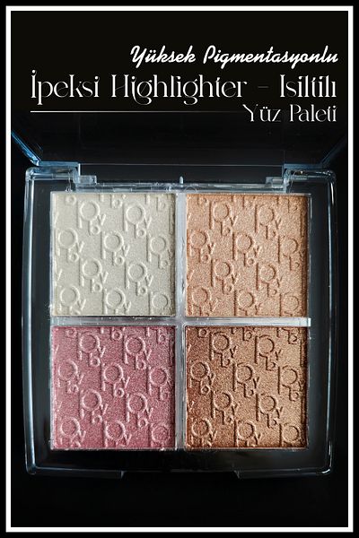 Nera Classy Highlighter Palette - Silky Highlighter - Illuminating Palette