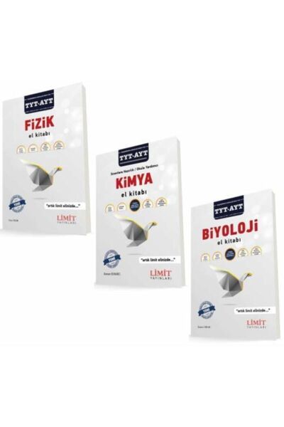 Limit Yayınları Limit Tyt-ayt Fen Bilimleri El Kitapları Fizik+kimya+biyoloji Set