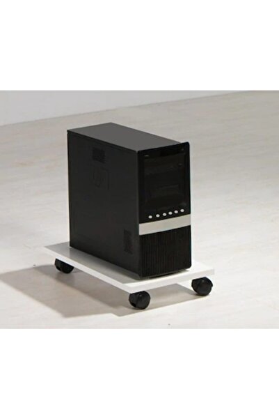 Genel Markalar Beyaz Bilgisayar Kasa Altı Taşıyıcı 50 Cm X 25 Cm