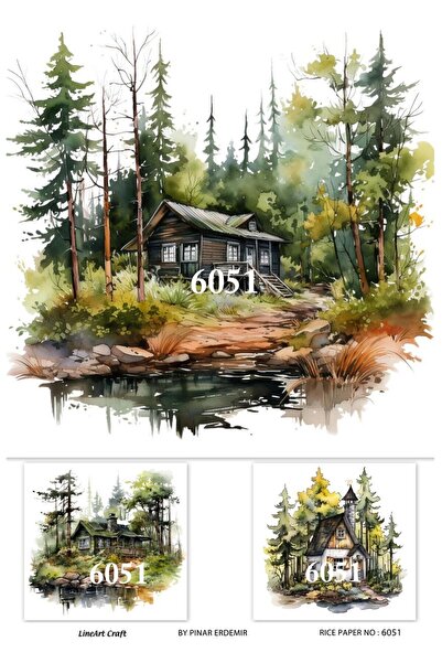 LİNEART Pirinç Dekopaj Kağıdı No:6051- 29X42cm