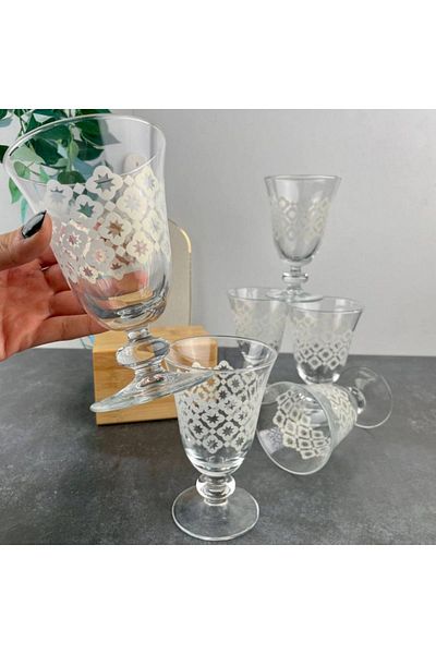 Paşabahçe Charm 6 Pieces 280 ML Cup - for Water, Latte Coffee and Soft Drink