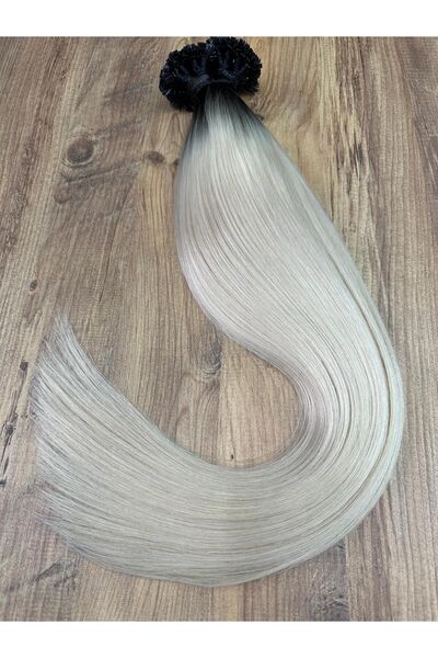 TREND OMBRELİ GERÇEK SAÇ MİKRO KAYNAK SAÇ KERATİN KAYNAK 0.6 GRM 70 CM 50 ADET