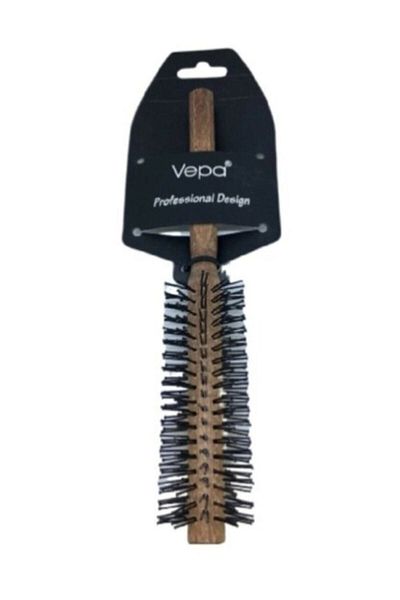 Vepa Professional 11 Hairdresser Fireproof Blow Dry Brush Wooden