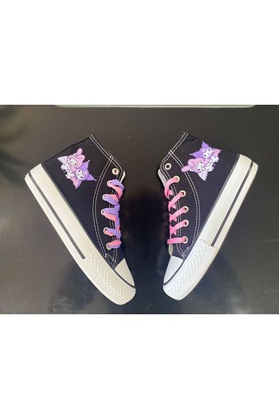 STARYOU STORE Tenis lung cu imprimeu Kuromi negru