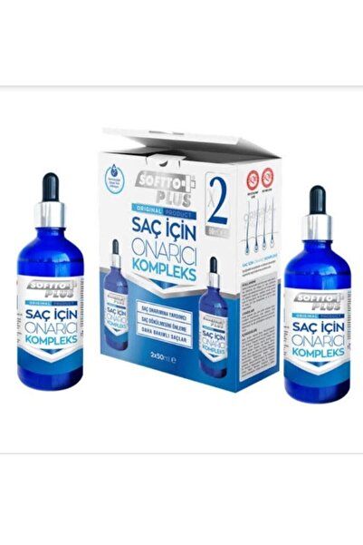 Softto Plus Saç Için Onarıcı Kompleks 2x50 ml