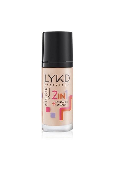 lykd Honey Essence 2 In 1 Foundation 130 Soft Fair