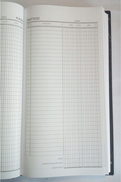 DEFTERSAN 17x33 Cashbook 368 coli