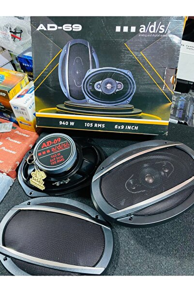 ADS AD69 - 940waat oval hoparlör seti 2 li