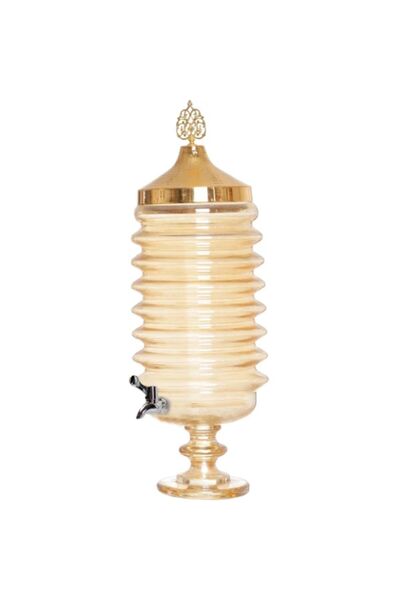 Çiftçiler Cam Sebil, Damacana, Şerbetlik, Yağdanlık Musluklu 5 Lt.