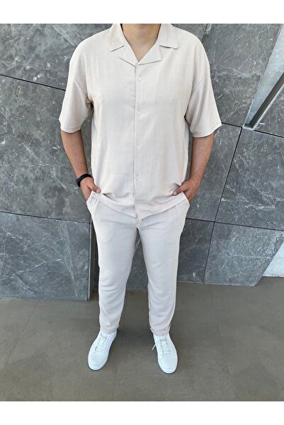 Erkek Baggy Pantolon Ve Gömlek Takım