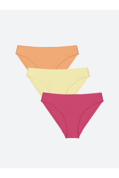 LC Waikiki LCW – 3er-Pack schlichte Bikinihöschen