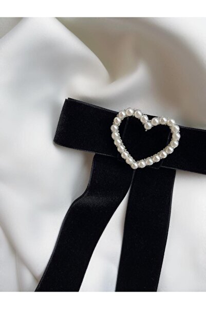 WAHSHE Design Heart Velvet Bow Buckle