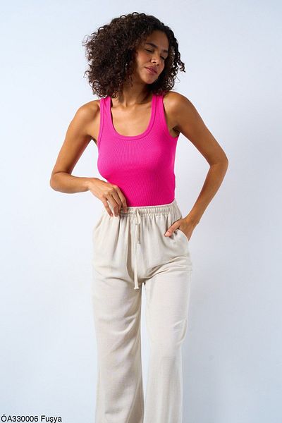 Ladyone Woman's Ribbed Cotton Athlete