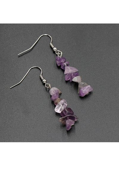 Kusakli Amethyst Earrings