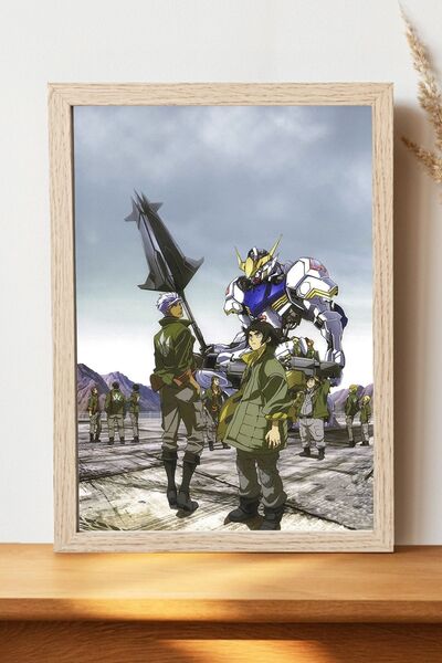 Luna Marissa Αφίσα με κινητό κοστούμι Gundam Iron Blooded Orphans - Λαμπερό χ...