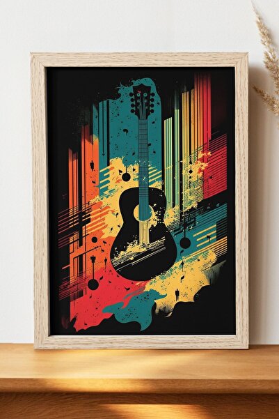 Luna Marissa Αφίσα κιθάρας - Αφίσα τοίχου από γυαλιστερό χαρτί χωρίς πλαίσιο