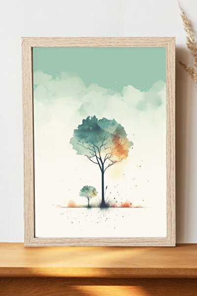 Luna Marissa Αφίσα δέντρου - Αφίσα τοίχου από γυαλιστερό χαρτί χωρίς πλαίσιο