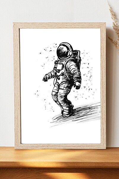 Luna Marissa Αφίσα αστροναύτη - Αφίσα τοίχου από γυαλιστερό χαρτί χωρίς πλαίσιο