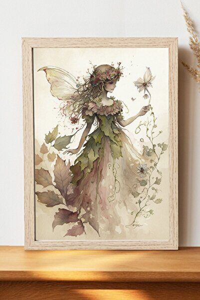 Luna Marissa Εικονογράφηση Γυναικεία αφίσα - Αφίσα ψηφιακής τέχνης από χοντρό...