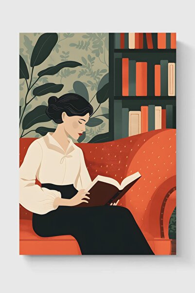 Luna Marissa Μινιμαλιστική αφίσα τοίχου βιβλίων - Σχέδιο χωρίς πλαίσιο