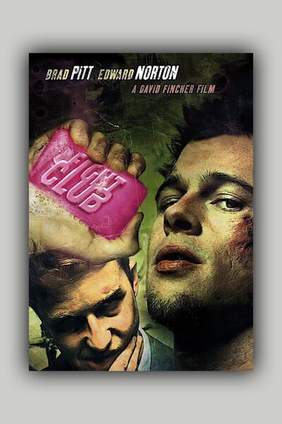 Luna Marissa Fight Club Poster - Çerçevesiz Duvar Posteri