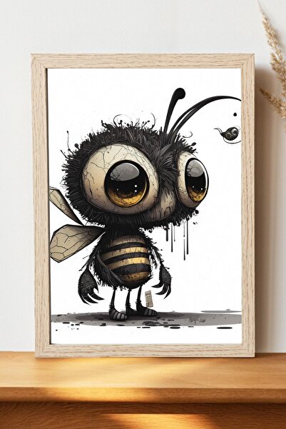 Luna Marissa Αφίσα με μέλισσες - Αφίσα τοίχου από γυαλιστερό χαρτί χωρίς πλαίσιο