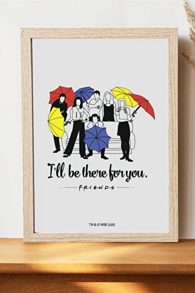 Luna Marissa Μινιμαλιστική αφίσα φίλων - Αφίσα τηλεοπτικής σειράς χωρίς πλαίσιο