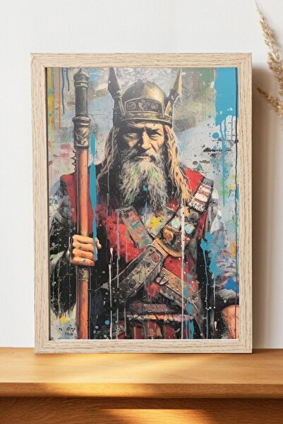 Luna Marissa Αφίσα Viking - Αφίσα τοίχου από γυαλιστερό χαρτί χωρίς πλαίσιο