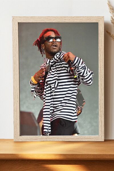 Luna Marissa Αφίσα Lil Uzi Vert - Χοντρό χαρτί χωρίς πλαίσιο, αφίσα Hiphop