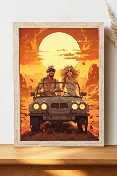 Luna Marissa Αφίσα αυτοκινήτου - Αφίσα τοίχου από γυαλιστερό χαρτί χωρίς πλαίσιο