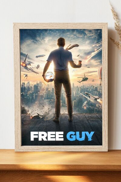 Luna Marissa Αφίσα Free Guy - Αφίσα τηλεοπτικής ταινίας από γυαλιστερό χαρτί ...