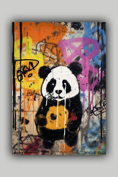 Luna Marissa Αφίσα Panda χωρίς πλαίσιο τοίχου