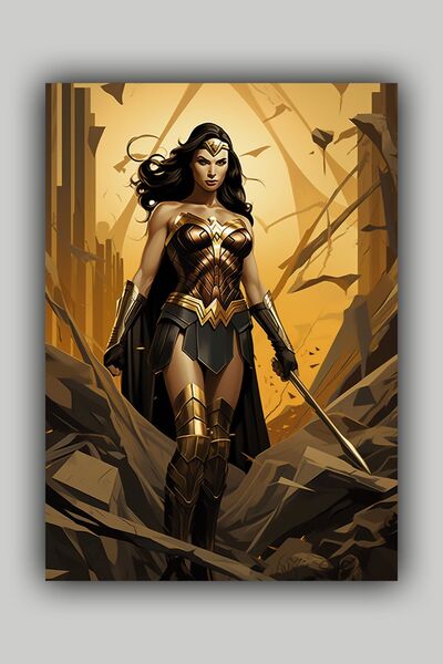 Luna Marissa Αφίσα τηλεοπτικής ταινίας Wonder Woman - Αφίσα Duar χωρίς πλαίσιο