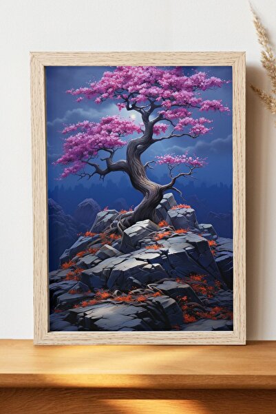 Luna Marissa Σουρεαλιστική αφίσα δέντρου - Αφίσα τοίχου από γυαλιστερό χαρτί ...