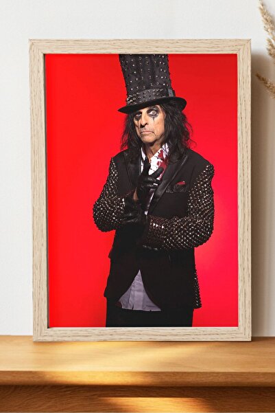 Luna Marissa Αφίσα Alice Cooper - Αφίσα μουσικής από χοντρό χαρτί χωρίς πλαίσιο