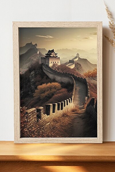 Luna Marissa Αφίσα Το Πύλη της Κίνας - Αφίσα ψηφιακής τέχνης από χοντρό χαρτί...