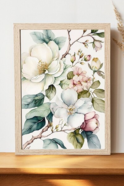 Luna Marissa Αφίσα λουλουδιών - Αφίσα τοίχου από γυαλιστερό χαρτί χωρίς πλαίσιο