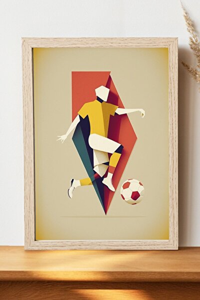 Luna Marissa Αφίσα ποδοσφαιριστή - Αφίσα τοίχου από γυαλιστερό χαρτί χωρίς πλ...
