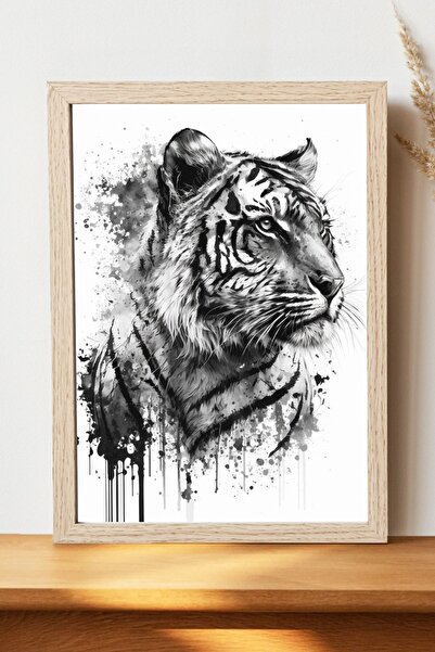 Luna Marissa Αφίσα Tiger - Αφίσα τοίχου από γυαλιστερό χαρτί χωρίς πλαίσιο