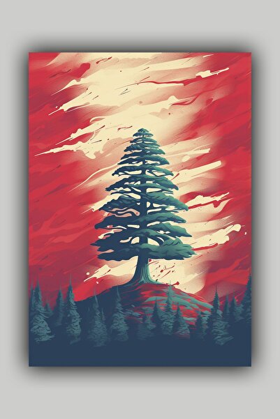 Luna Marissa Αφίσα δερμάτινου τοπίου χωρίς πλαίσιο