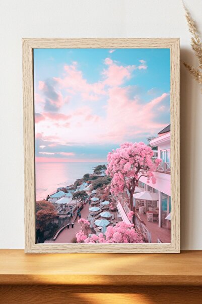 Luna Marissa Αφίσα τοπίων - Αφίσα τοίχου από γυαλιστερό χαρτί χωρίς πλαίσιο