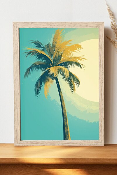 Luna Marissa Αφίσα παλάμης - Αφίσα τοίχου από γυαλιστερό χαρτί χωρίς πλαίσιο