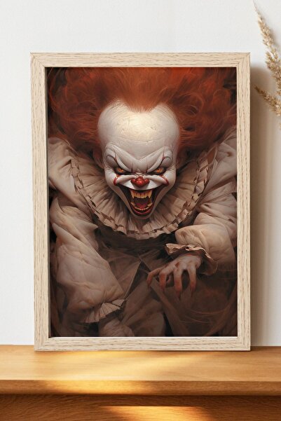 Luna Marissa Αφίσα Clown IT - Αφίσα τοίχου από φωτεινό χαρτί χωρίς πλαίσιο