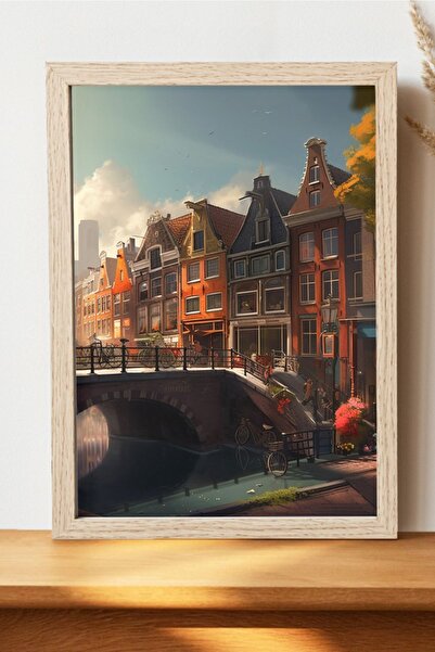 Luna Marissa Καλλιτεχνική αφίσα γέφυρας - Ψηφιακή αφίσα τέχνης χωρίς πλαίσιο