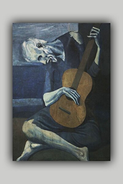 Luna Marissa Αφίσα κιθαρίστας Pablo Picasso - Αφίσα τοίχου χωρίς πλαίσιο