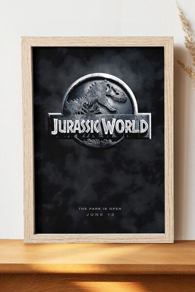 Luna Marissa Αφίσα Jurassic Park - Αφίσα τηλεοπτικής ταινίας από γυαλιστερό χ...