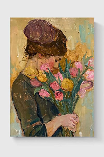 Luna Marissa Καλλιτεχνική αφίσα με λουλούδια για κορίτσια χωρίς πλαίσιο