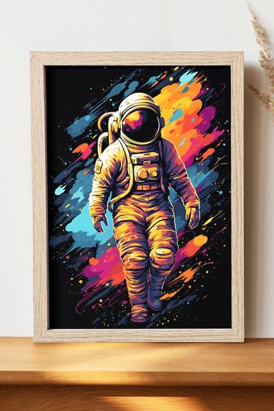 Luna Marissa Αφίσα αστροναύτη - Αφίσα τοίχου από γυαλιστερό χαρτί χωρίς πλαίσιο