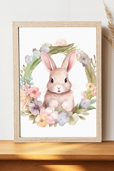 Luna Marissa Αφίσα κουνελιού - Αφίσα τοίχου από γυαλιστερό χαρτί χωρίς πλαίσιο